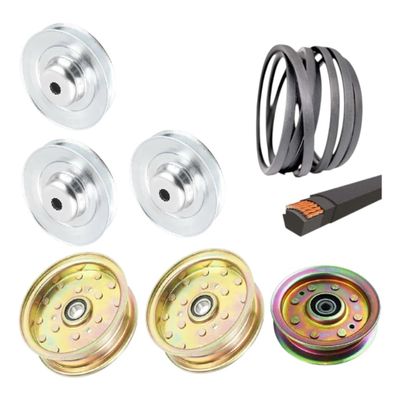 Automotive Replacement PartsComplete 48" Deck Pulley Belt Kit For Husqvarna CZ4825 CZ4815 CZ4818 CZ4817 Mod-H89H-3783