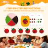 ARTPAR Air Dry Clay Kit for Kids - Vegetable Modeling Magic Clay Set, Soft & Non-Sticky with Tools & Tutorials, DIY Classroom Art Activities,School Crafts & Party Favors Birthday Festive Gifts view 4