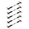5PCS Connection Rods M3xL50mm Push-Pull Rod with Ball Head for Model Airplanes Fixed-Wing Aircraft (Ball Head with Double Cup) view 1