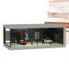 LED Car Model Display Case - Dustproof Vehicle Showcase Cabinet, Toy Organizer Shelf | Space Saving Protection with Lighting, Clear Acrylic view 1
