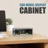 LED Car Model Display Case - Dustproof Vehicle Showcase Cabinet, Toy Organizer Shelf | Space Saving Protection with Lighting, Clear Acrylic view 3
