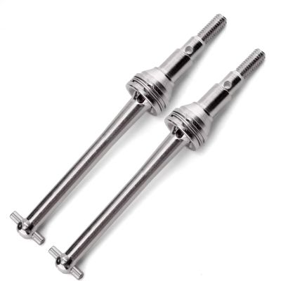 RC Car Accessories Compatible with MJX 16207 16208 14209 14210 1/16 RC Car Truck Upgrade Accessories Parts 2pcs Metal CVD F/R Drive Shaft 16410