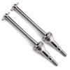 RC Car Accessories Compatible with MJX 16207 16208 14209 14210 1/16 RC Car Truck Upgrade Accessories Parts 2pcs Metal CVD F/R Drive Shaft 16410 view 2