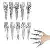 10Pcs Halloween Scary Finger Puppets Haunted House Scary Nail Props for Halloween Zombie Vampire Costume Party Cosplay view 1