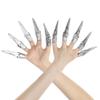 10Pcs Halloween Scary Finger Puppets Haunted House Scary Nail Props for Halloween Zombie Vampire Costume Party Cosplay view 4