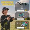 4DRC Foam RC Plane for Adults Kids, Remote Control Airplane Toys for Boys Kids Adults Beginners, RC Planes Fighter Jet Helicopter Drones for Kids Adults, 360 Flip Easy to Fly view 3