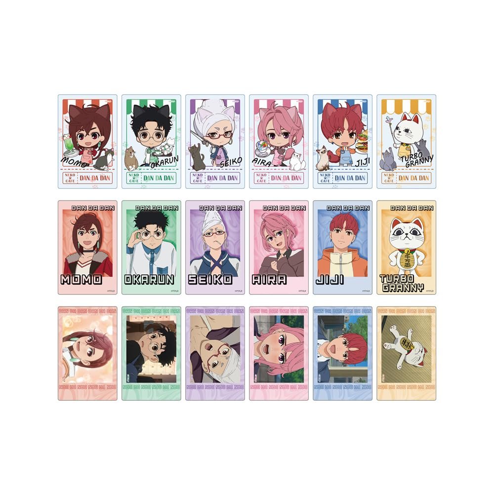 Dandadan TV Anime Puchichoco Trading Card Cat Cafe Box of 18