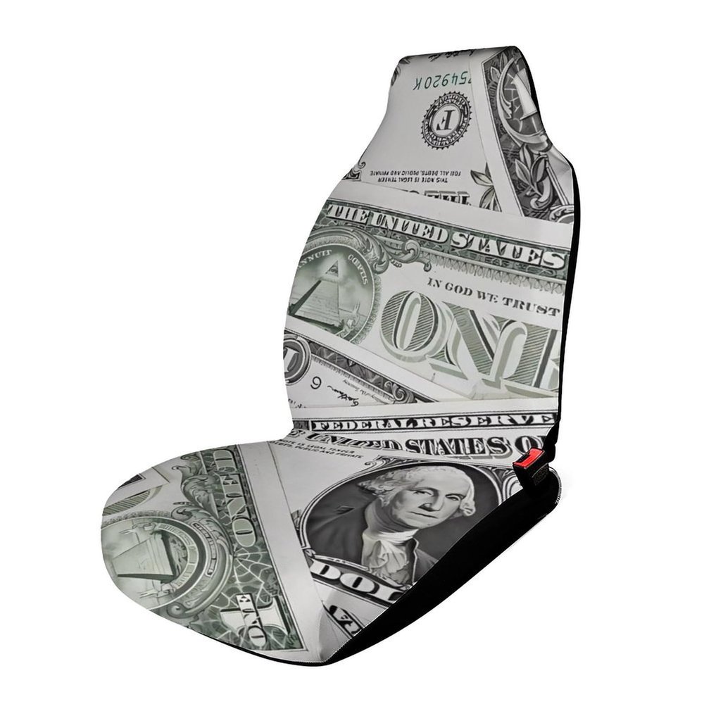 1 U.S. Dollar Cute Car Seat Covers Universal Fit Auto Front Seat Protector Interior Accessories