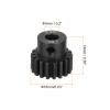 MECCANIXITY RC 32P Hardened Pinion Gear 5mm Shaft, 18T Motor Gears Carbon Steel for 1/10 RC Model Car Boat Drone view 2