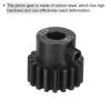 MECCANIXITY RC 32P Hardened Pinion Gear 5mm Shaft, 18T Motor Gears Carbon Steel for 1/10 RC Model Car Boat Drone view 3
