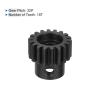 MECCANIXITY RC 32P Hardened Pinion Gear 5mm Shaft, 18T Motor Gears Carbon Steel for 1/10 RC Model Car Boat Drone view 4