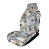 100 Dollar Bills Cute Car Seat Covers Universal Fit Auto Front Seat Protector Interior Accessories view 1