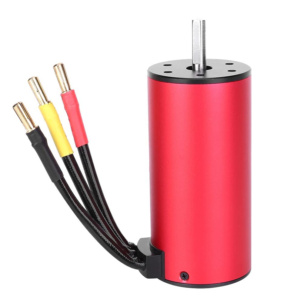1100W 4 Poles HH3674 Brushless Motor High Efficiency Powerful Overload Protection 1/10 1/8 RC Car Boats Spare Parts (2650KV)