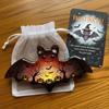 Halloween Pocket Hugs,Pocket Comfort Ghosts: A Hug in Your Pocket,Ghost Pocket Cards, Cute Halloween Ghost Pocket Hug,Emotional Support Token (Bat) view 1