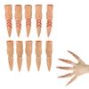 10Pcs Halloween Scary Finger Puppets Haunted House Scary Nail Props for Halloween Zombie Vampire Costume Party Cosplay view 1