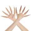 10Pcs Halloween Scary Finger Puppets Haunted House Scary Nail Props for Halloween Zombie Vampire Costume Party Cosplay view 4