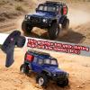 Cheerwing 1:18 Rock Crawler 2.4Ghz Car 4WD Off Road RC Monster Truck with Two-Speed Gearbox Hobby RC Car for Adults (Blue) view 4