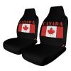 Canada Flag Cute Car Seat Covers Universal Fit Auto Front Seat Protector Interior Accessories view 1