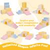 CAMELUS Large Climbing Toys for 1 Year Old, 4-Piece Toddler Climbing Toys Indoor, Soft Play Set Baby Foam Climbing Blocks for Toddlers, Climb Crawl Activity Play Set, Birthday view 4