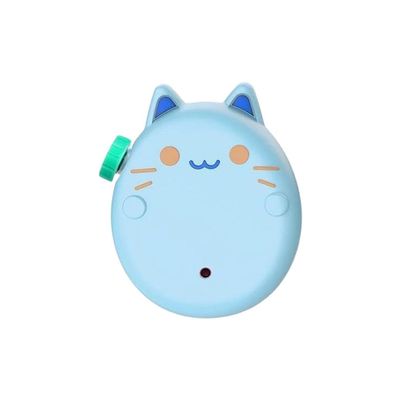 Case for Paradise, Soft Silicone Protective Case for Virtual Pet Game Machine, Cute Cartoon Silicone Protection Case, Dropproof Shockproof Anti-Scratch, 360-degree Full Protective (Blue)