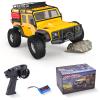 Cheerwing 1:18 Rock Crawler 2.4Ghz Car 4WD Off Road RC Monster Truck with Two-Speed Gearbox Hobby RC Car for Adults (Yellow) view 1