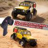 Cheerwing 1:18 Rock Crawler 2.4Ghz Car 4WD Off Road RC Monster Truck with Two-Speed Gearbox Hobby RC Car for Adults (Yellow) view 4