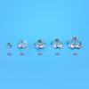 10PCS Four-Prong T-Nuts M2 M3 M4 M5 M6 Metal Anti-Slip Claw Nuts RC Gas Boat Oil Boat DIY Model Accessories(M4) view 3