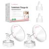 Breast Pump Parts for Spectra S1/S2/13 Plus, Not Original Accessories, Spectra Flange Inserts Replacement Include 28mmFlange&Duckbill Valve view 1