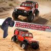 Cheerwing 1:18 Rock Crawler 2.4Ghz Car 4WD Off Road RC Monster Truck with Two-Speed Gearbox Hobby RC Car for Adults (Red) view 4