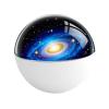 Crystal Ball Video Player, 3D Ultrasonic Crystal Ball  Personalized Sphere with Photos and Lights, Perfect for Couples, Pets, and Cherished Memories (White) view 1