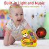 Baby Musical Piano Toys for Toddler 3 4 5, Busy Board with Music & Light, Birthday Toy for Infant Toddler 3 Years and Older Boy Girl Gifts (Yellow-Giraffe) view 2