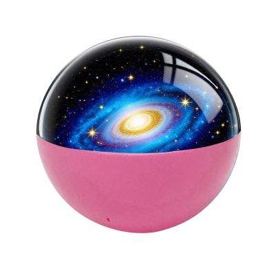 Crystal Ball Video Player, 3D Ultrasonic Crystal Ball Personalized Sphere with Photos and Lights, Perfect for Couples, Pets, and Cherished Memories (Pink)