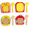 LUSTERMOON 3 Pack Mini Magnetic Drawing Board & Maze Board, 2-in-1 Stress Relief Fidget Toy, Small Hanging Kids/Adults Anxiety Relief Gadget (Yellow) view 1