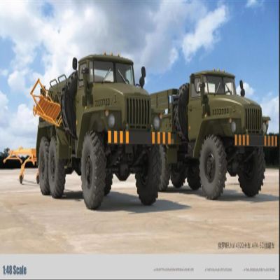Model ZM80159 Russian Army Truck Ural-4320-Airfield Starter APA-5D Model