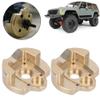 Brass Heavy Weight Outer Portal Drive HOUSING Design Improves Model CAR Climbing Performance for AXIAL Capra SCX10 III RC CAR view 3