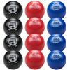 APUXXJUPA 12 Pcs Field Hockey Balls, Red Black Blue High-Visibility Low-Bounce Stress Balls Floor Hockey Set for Kids Adults Indoor Practice Sports Party Favors, 2.5in view 1