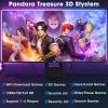 2026 Upgraded Arcade Console, Pandora Box, Built in 36,800 Games,PSP/DC/N64 Simulators,3D Game, 4K HDMI Output, Suitable for TV/PC/Projector, 256GB TF Card (Split) view 2