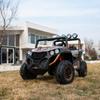 24V 2 Seater Kids Ride-On UTV, 4WD Electric Car with Parent Remote Control, 4x200W Motor, LED Headlights & Searchlights, Bluetooth Music, Spring Suspension, 3-Speed Off-Road Toy Gift, Copper view 3