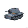 FunXylophy 1/64 Mini RC Tank, 2.4GHz Mini Battle Tank with Infrared Combat Mode, 330 Rotating Turret and Sound & Lighting, Type-C Charging, RC Military Vehicles Gift for Adult (Grey) view 2