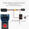 havcybin HOTRC DS-650 6CH 2.4G Radio System Transmitter Color Screen Remote Controller F-06A Receiver PWM for RC Boat Model DS600 Upgrade (w/ 1receiver) view 4
