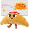 Flip & Pass the Croissant, Electronic Interactive Game, Hilarious Family Party Games for Kids Ages 3, 4-8+, Indoor/Outdoor Toys, 3 4 5 6 7 8 Year Old Girl & Boy Birthday Gift, Travel & Floor Fun view 1