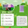 Air Dry Clay Kit - Vegetable Theme, Modeling Clay for Kids, DIY Model Magic Clay with Tools and Tutorials, 12 Boxes Molding Clay, Ultra Light, Soft & Non-Sticky, Arts and Crafts Gift for Kids view 4