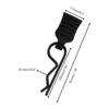 GDOOL 50 Pieces 1mm Universal RC Body Clips with Pull Tabs Car Clip Pins M001 for 1/14 1/16 1/18 Scale H16BM H14BM Compatible with Redcat HPI Himoto HSP Exceed Truck Buggy view 2