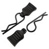 GDOOL 50 Pieces 1mm Universal RC Body Clips with Pull Tabs Car Clip Pins M001 for 1/14 1/16 1/18 Scale H16BM H14BM Compatible with Redcat HPI Himoto HSP Exceed Truck Buggy view 3