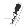 GDOOL 50 Pieces Universal RC Body Shell Clips with Pull Tabs H166 Compatible with All 1/10 1/12 Scale Redcat HPI Himoto HSP Exceed RC RZ001G-A 903 Car Parts Truck Buggy view 2