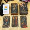 Dark Gothic Tarot Deck Unique, Tarot Cards for Beginners, Tarot Cards with Guide Book, Dark Fantasy Style Tarot Deck, Reading Witchcraft Divination Tool view 2
