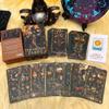Dark Gothic Tarot Deck Unique, Tarot Cards for Beginners, Tarot Cards with Guide Book, Dark Fantasy Style Tarot Deck, Reading Witchcraft Divination Tool view 3