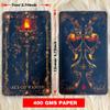 Dark Gothic Tarot Deck Unique, Tarot Cards for Beginners, Tarot Cards with Guide Book, Dark Fantasy Style Tarot Deck, Reading Witchcraft Divination Tool view 4