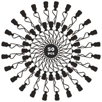 GDOOL 50-Pack Mini Clips RC Cars Body Clip Pins with Pull Tabs for 1/24 1/28 1/36 Scale Micro Trucks Compatible with Axial SCX24 Wrangler JLU CRC JT Gladiator FCX24 WLtoys K969