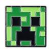 Minecraft - Badge (One Size) (Green/Black) view 1